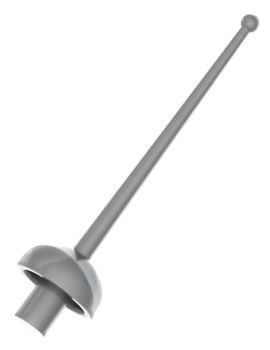 LEGO Degen silber Einzelansicht