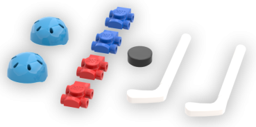 LEGO Eishockey Set Zubehör Übersicht