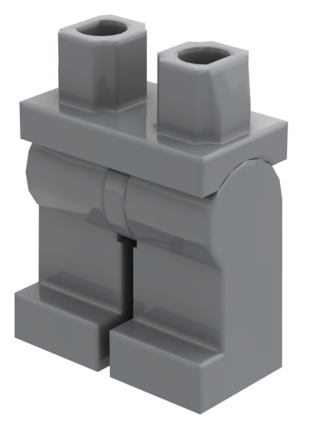 LEGO® Beine in Dark Bluish Gray für Minifiguren ISO