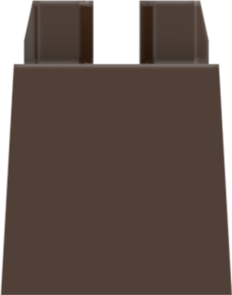 LEGO® Dark Brown  Rock für Minifiguren