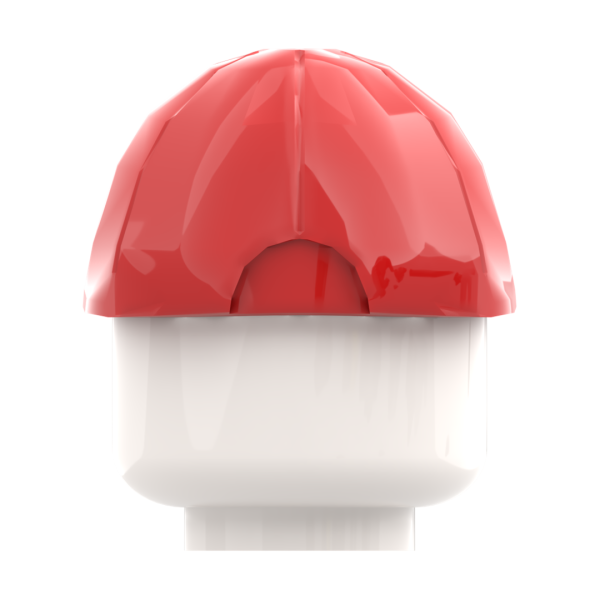 LEGO® Baseballcap in Rot Rückansicht