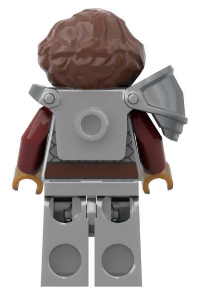 LEGO® Griffin Knight Greifenritter bdp353 – Rückansicht mit Schulterpanzer