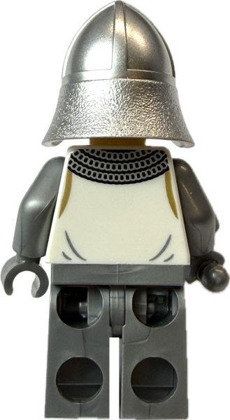 LEGO Ritter Minifigur Rückseite mit Rüstung