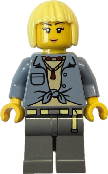 LEGO City Geschäftsfrau Minifigur mit Blazer und Business Outfit