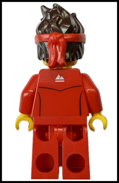 LEGO Jogger Rückseite – Sport Figur für Park Szenen