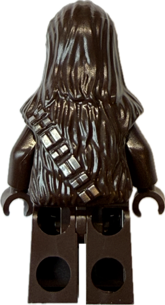 LEGO Chewbacca Rückseite mit Schultergurt Bandolier Detail