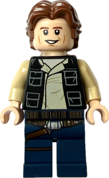 LEGO Star Wars Han Solo sw0771 Vorderseite Original Trilogie Minifigur