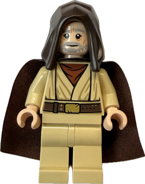 LEGO Star Wars Obi Wan Kenobi sw1046 Jedi Minifigur Vorderseite