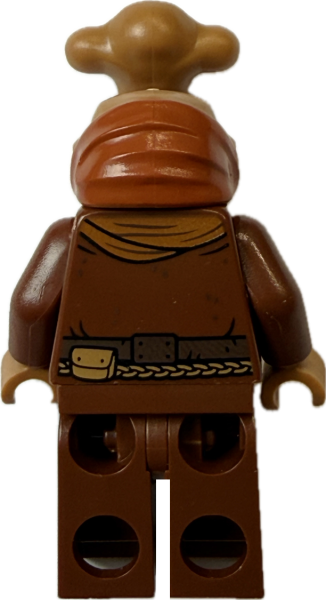 LEGO Momaw Nadon Rückseite Cantina Alien Figur