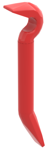 LEGO Brecheisen Zubehör in Rot