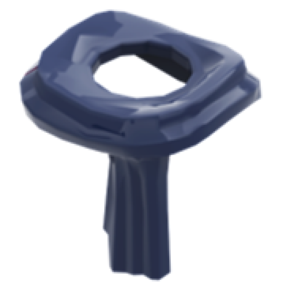 LEGO Schal Blau Einzelansicht