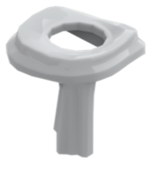 LEGO Schal Light-Bluish Gray Einzelansicht